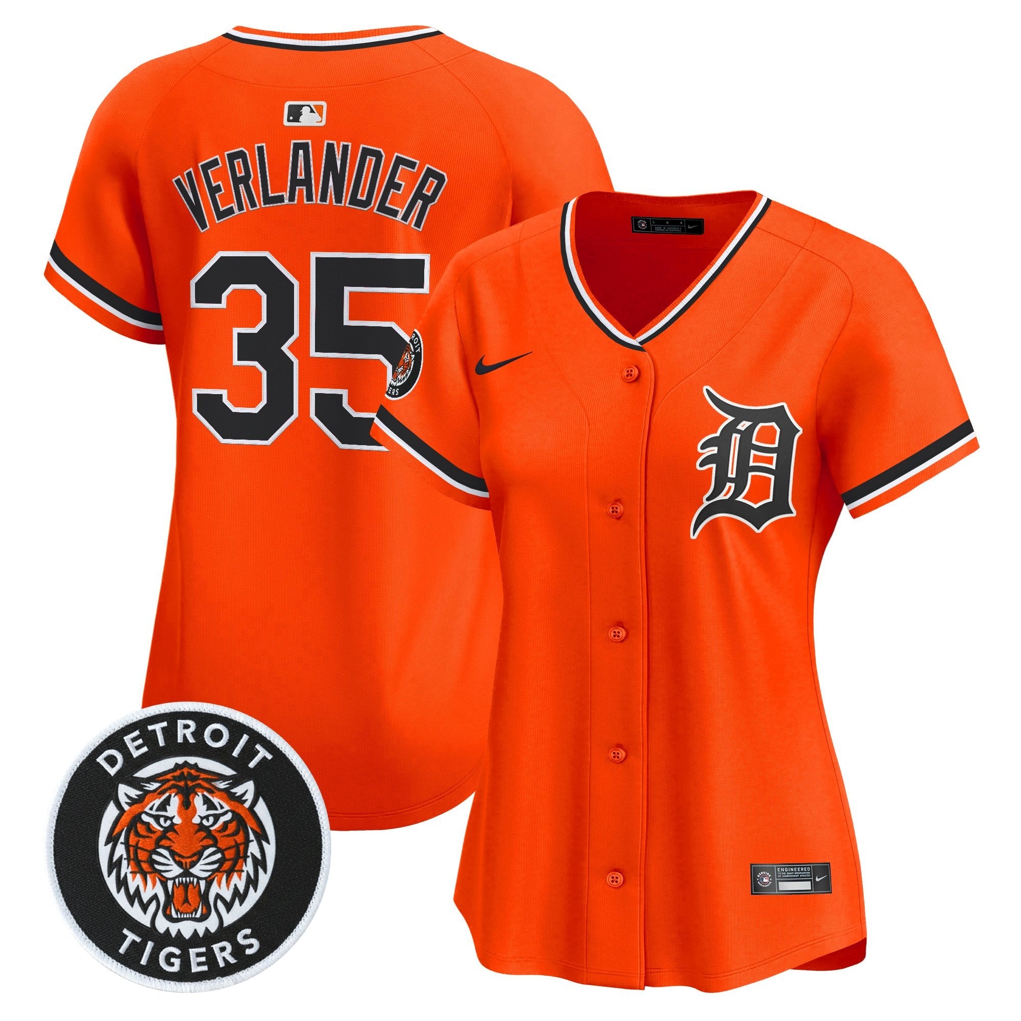 Women's Detroit Tigers 2026 Alternate Vapor Premier Limited Jersey - All Stitched