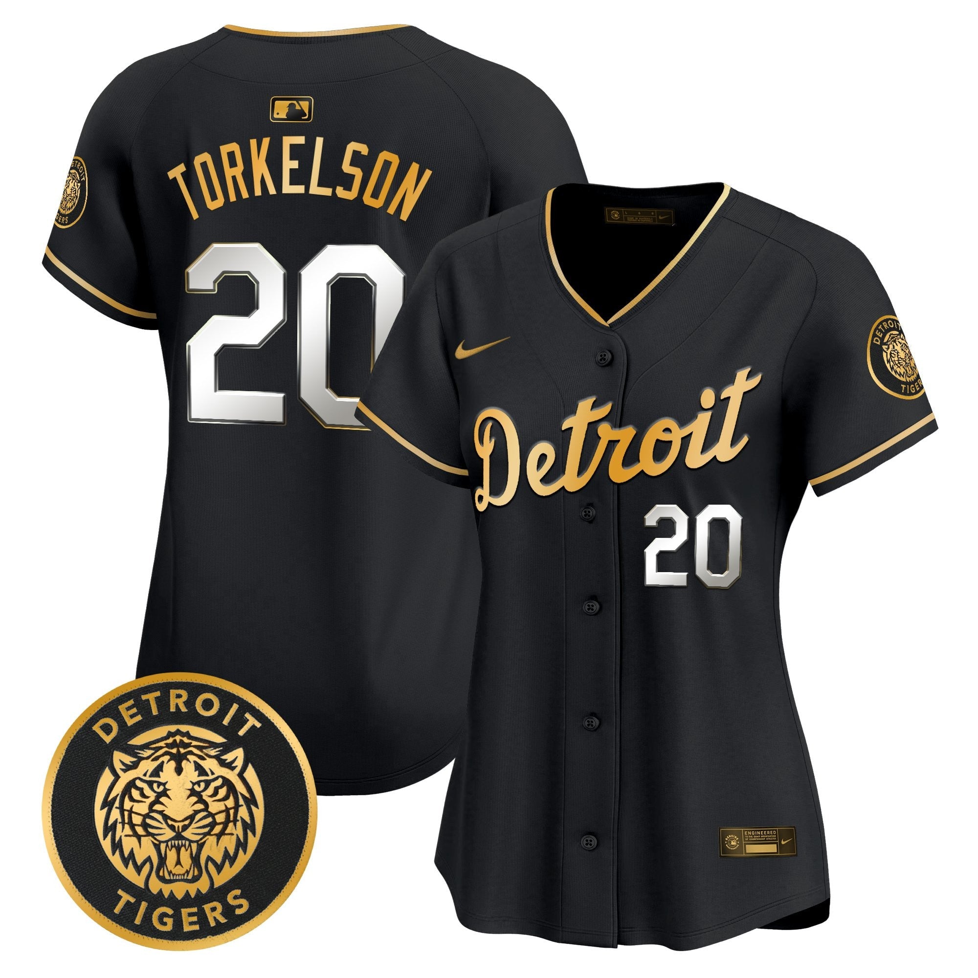 Women's Detroit Tigers 2026 Alternate Vapor Premier Limited Jersey - All Stitched