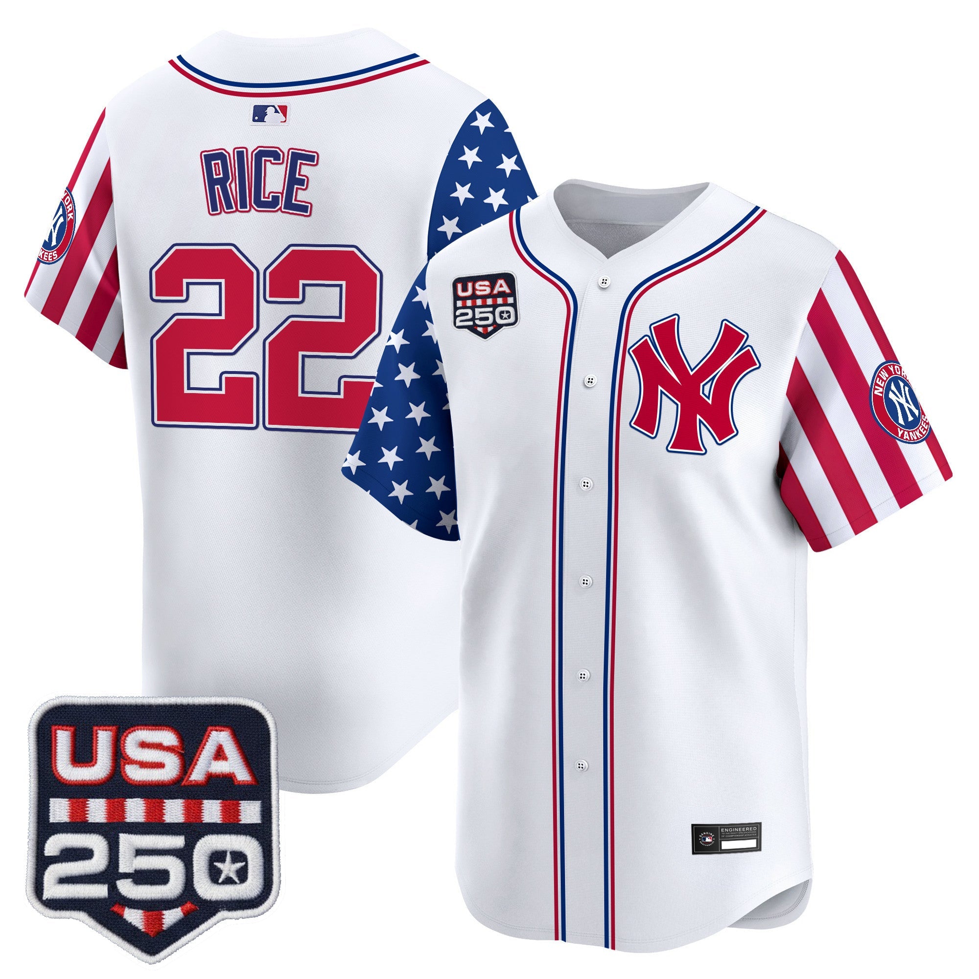 Men's Yankees "America250 Edition" Vapor Premier Limited Jersey - All Stitched