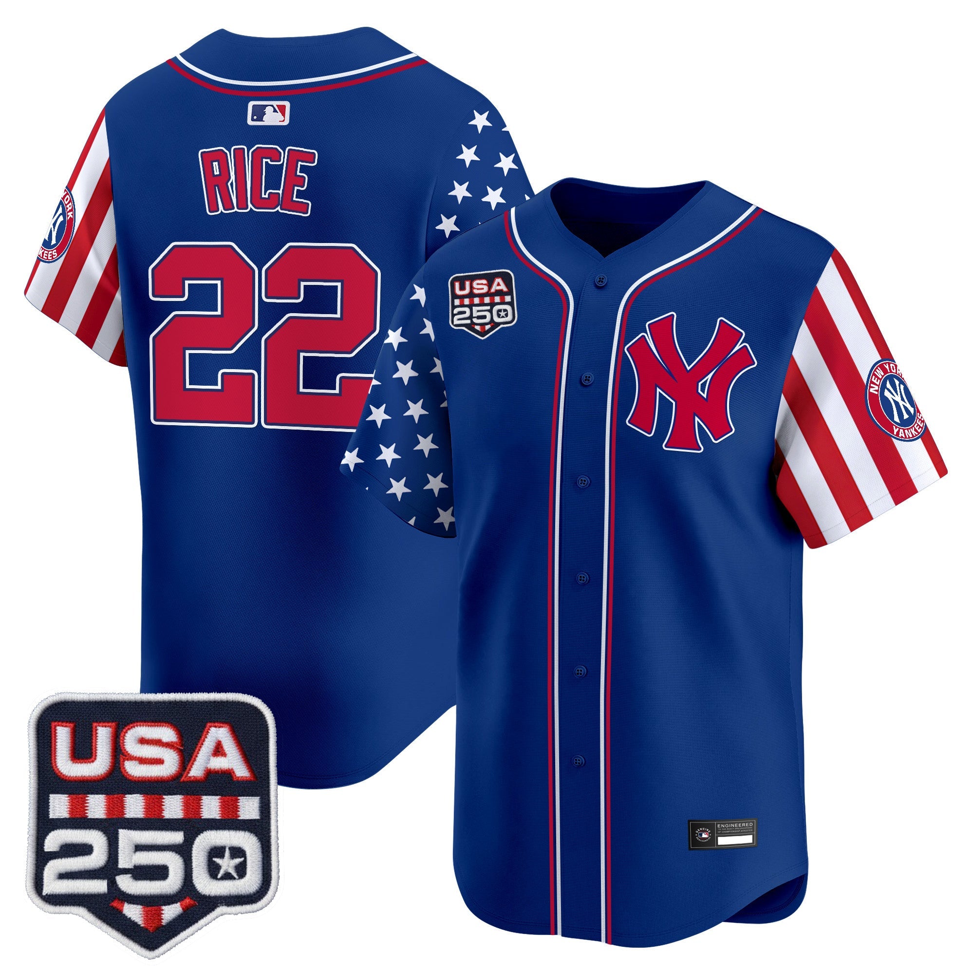 Men's Yankees "America250 Edition" Vapor Premier Limited Jersey - All Stitched