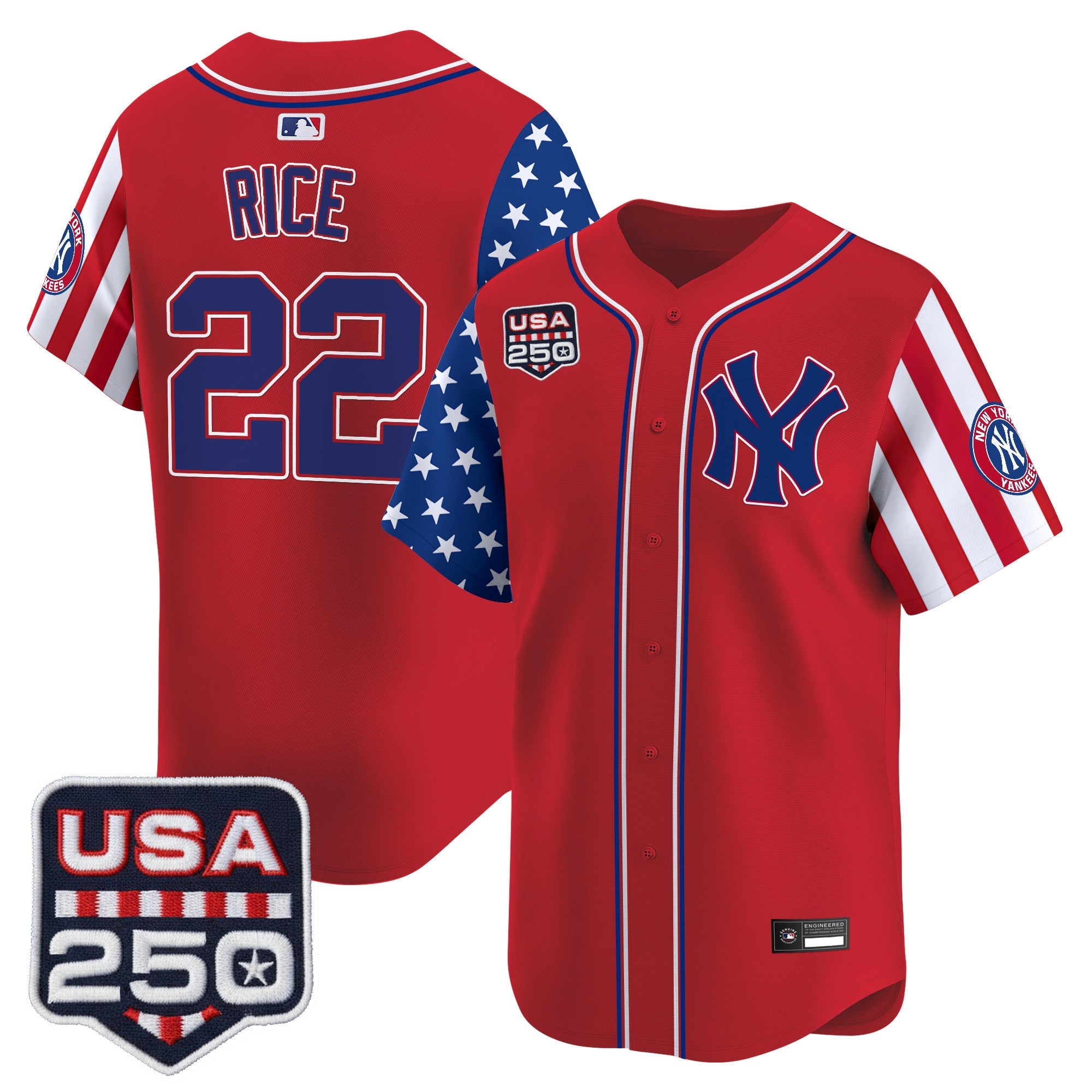 Men's Yankees "America250 Edition" Vapor Premier Limited Jersey - All Stitched