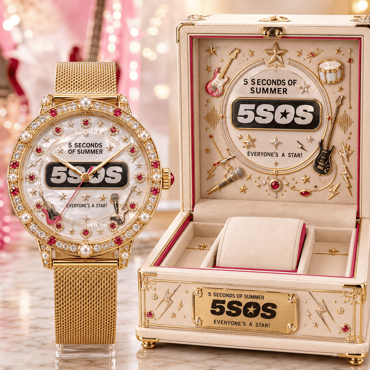 5SOS Premium 5 Seconds Of Summer Watch NTVA