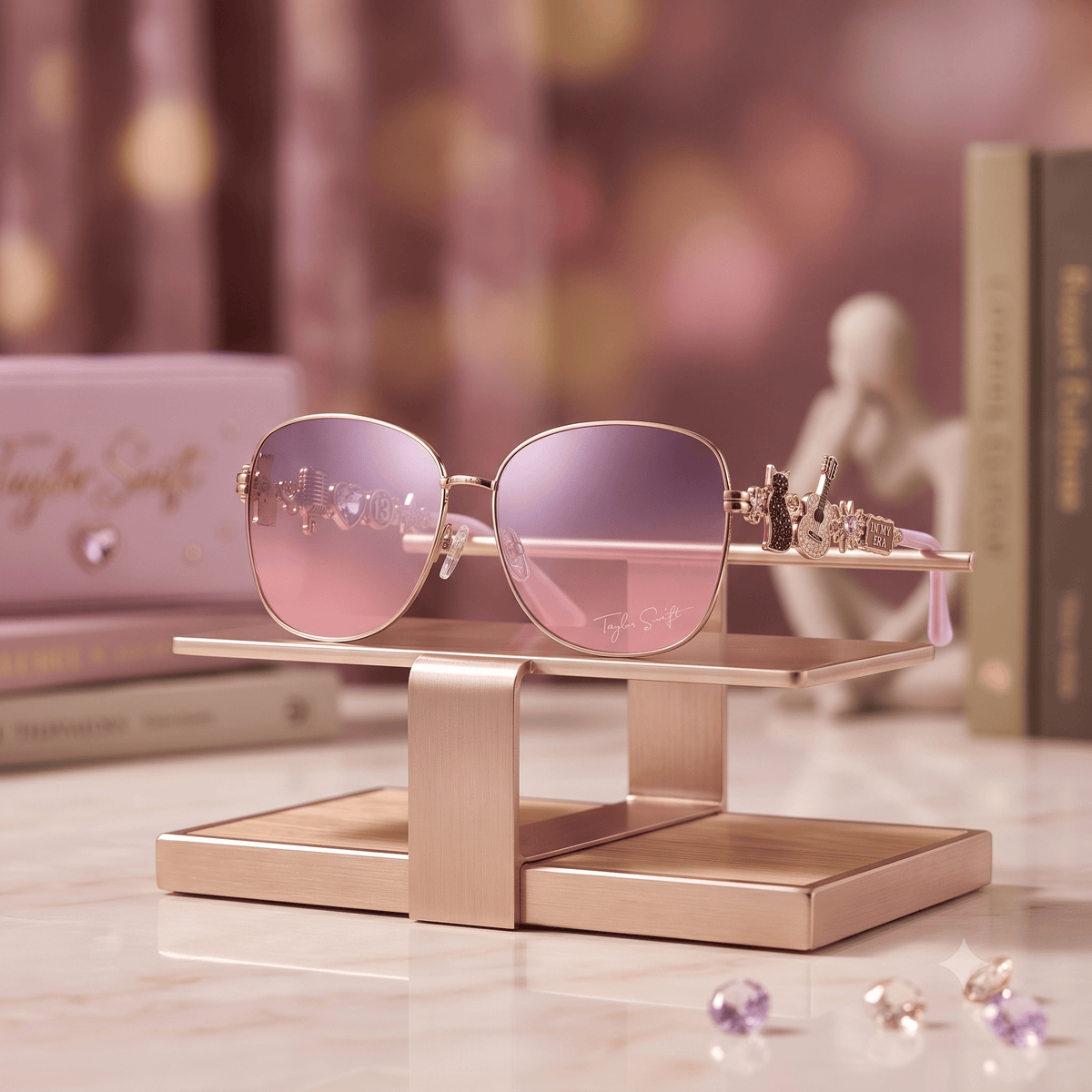Premium TLSW Sunglasses with Rhinestone TNSM