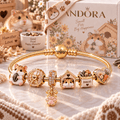 HST Gold Charm Bracelet Set PTT