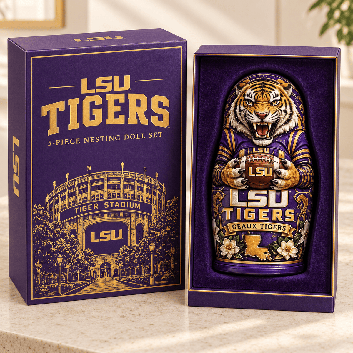 Premium LSUT Nesting Doll Set NHVH