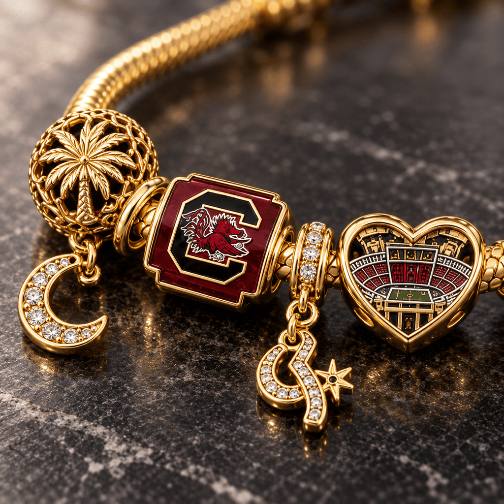 SCG Gold Charm Bracelet Set PTKL