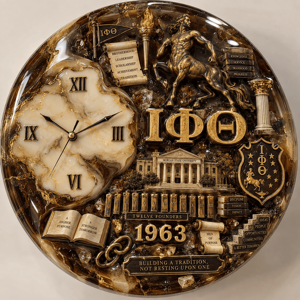 Premium IPT Statement 3D Decorative Wall Clock HTTT