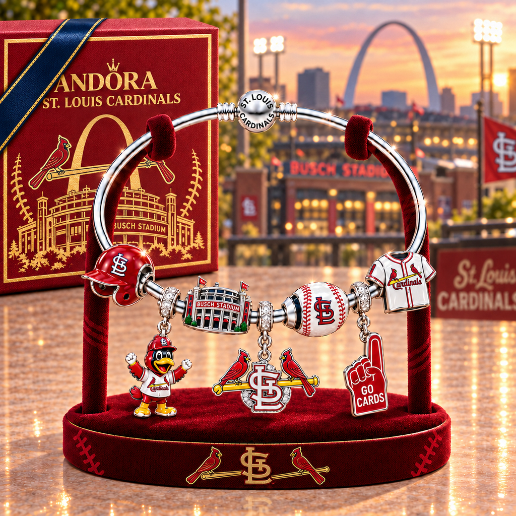 SLVC Silver Charm Bracelet Set TMH