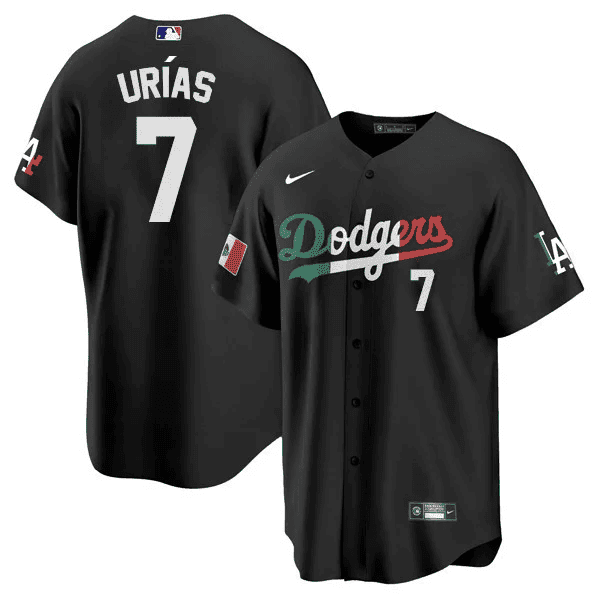 Men's Los Angeles Dodgers Mexican Heritage Jersey - All Stitched