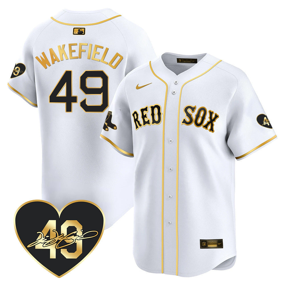 Red Sox Tim Wakefield Memorial Jersey ? All Stitched
