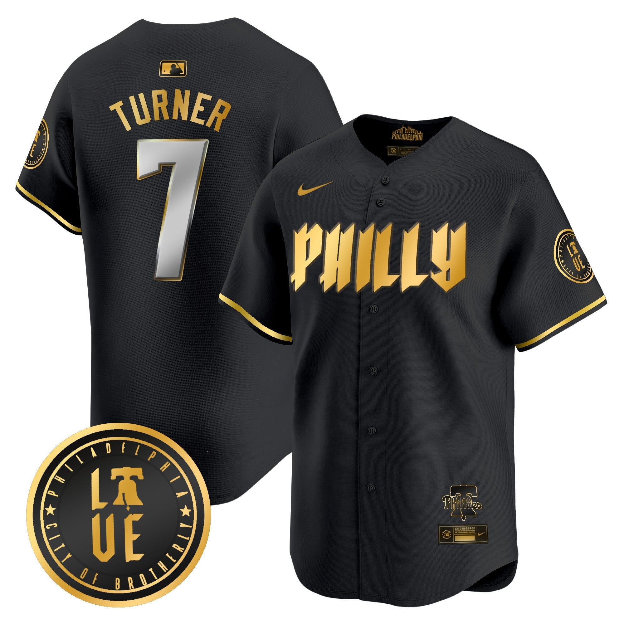Men's Phillies 2024 City Connect Vapor Premier Limited Jersey - All Stitched