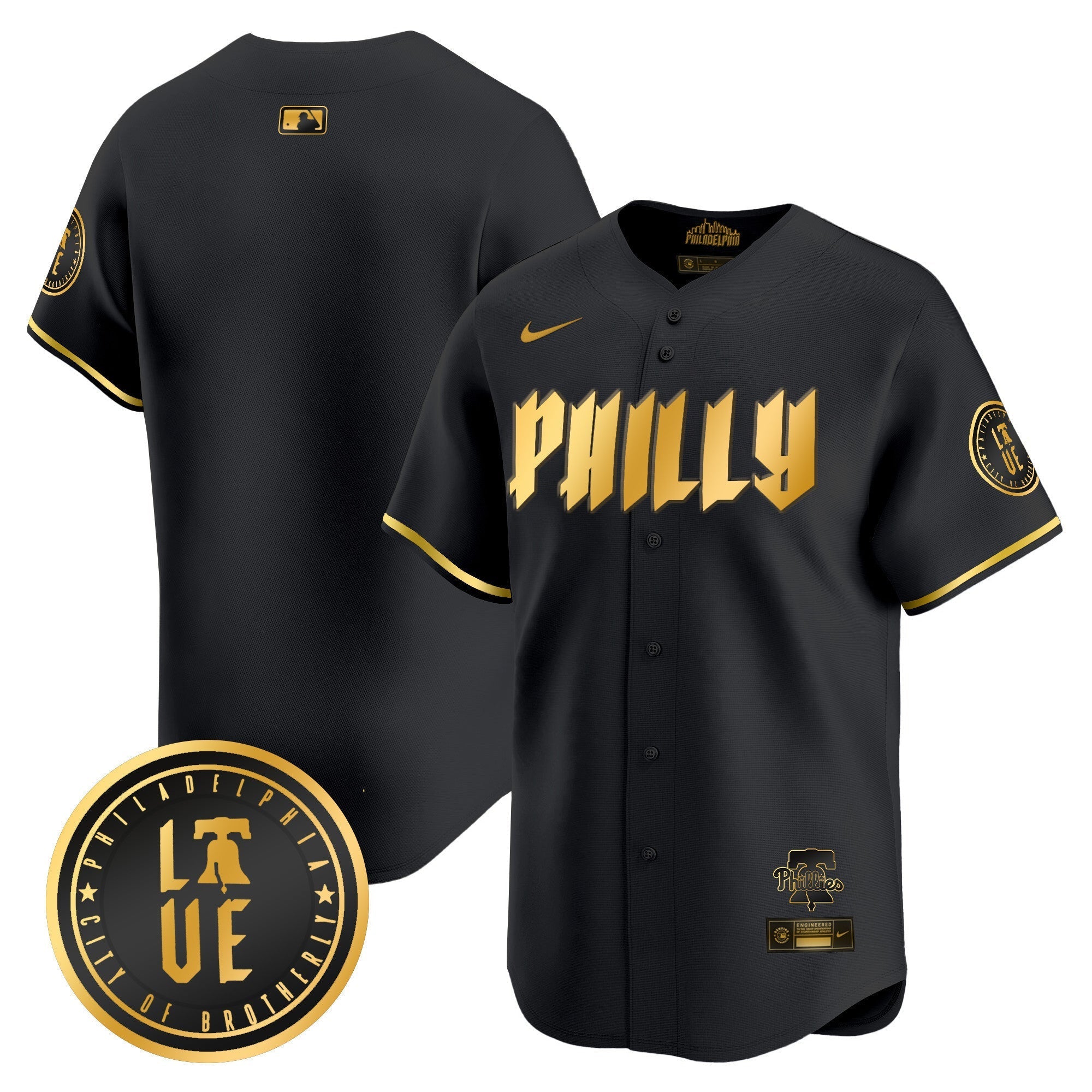 Men's Phillies 2024 City Connect Vapor Premier Limited Jersey - All Stitched