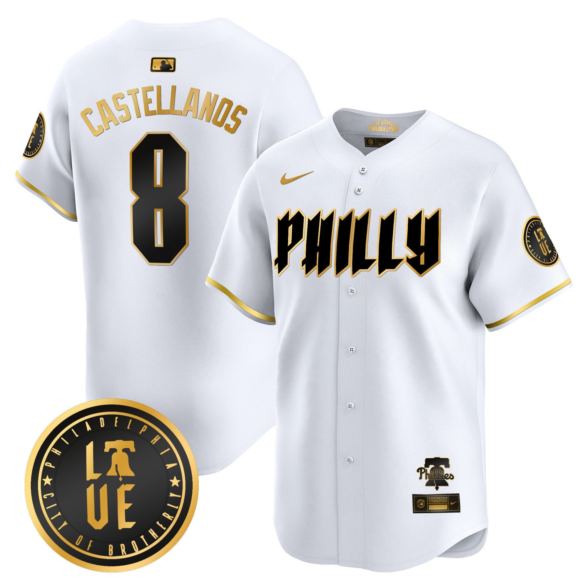 Men's Phillies 2024 City Connect Vapor Premier Limited Jersey - All Stitched