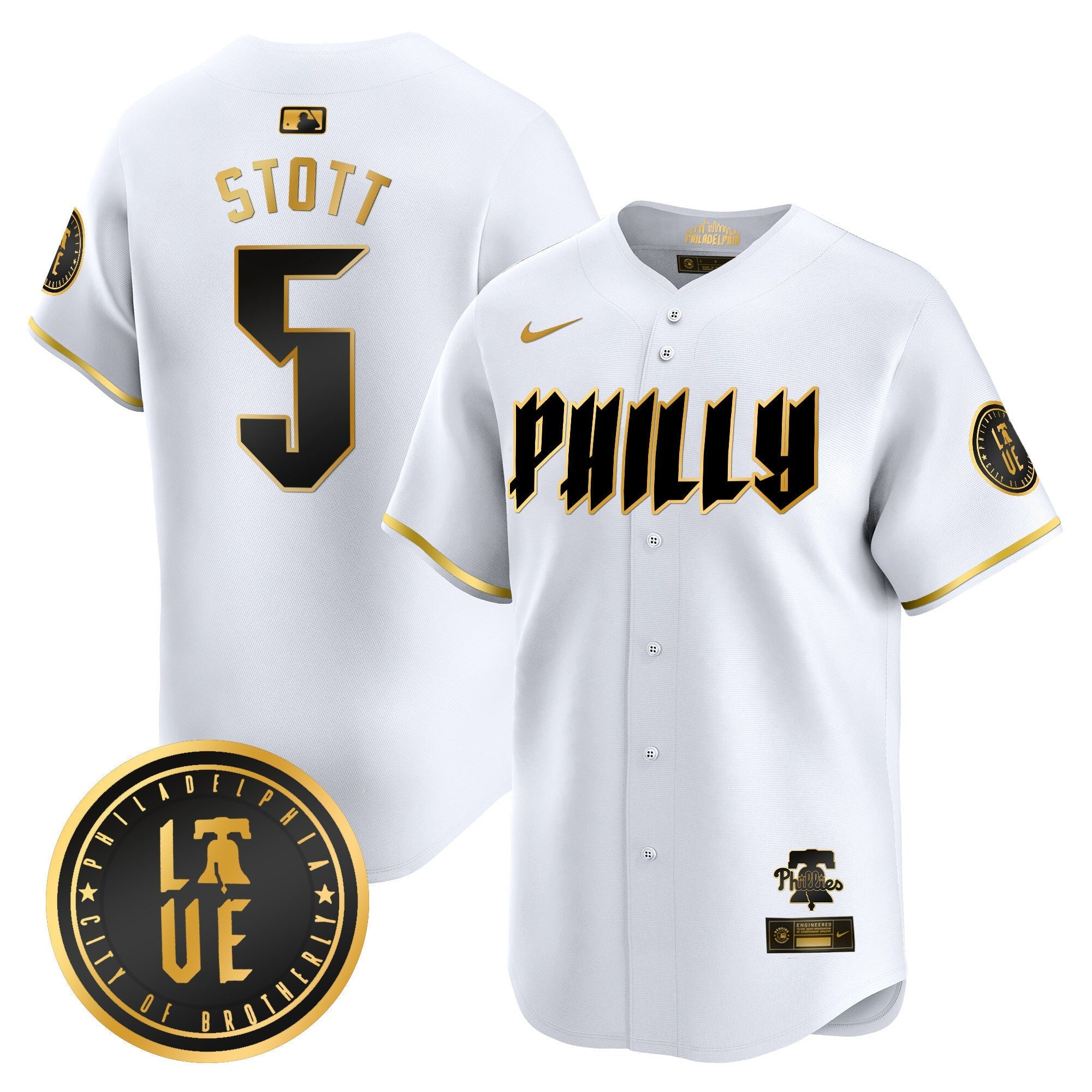 Men's Phillies 2024 City Connect Vapor Premier Limited Jersey - All Stitched