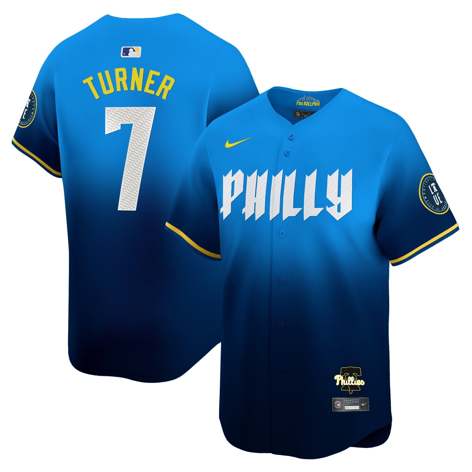 Men's Phillies 2024 City Connect Vapor Premier Limited Jersey - All Stitched