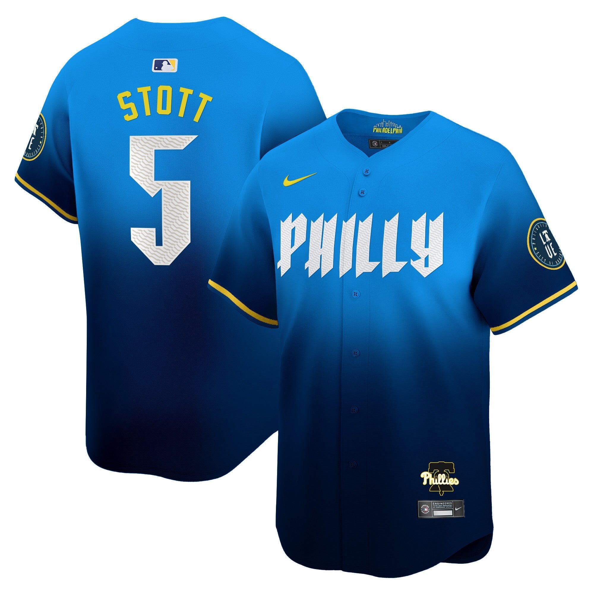 Men's Phillies 2024 City Connect Vapor Premier Limited Jersey - All Stitched