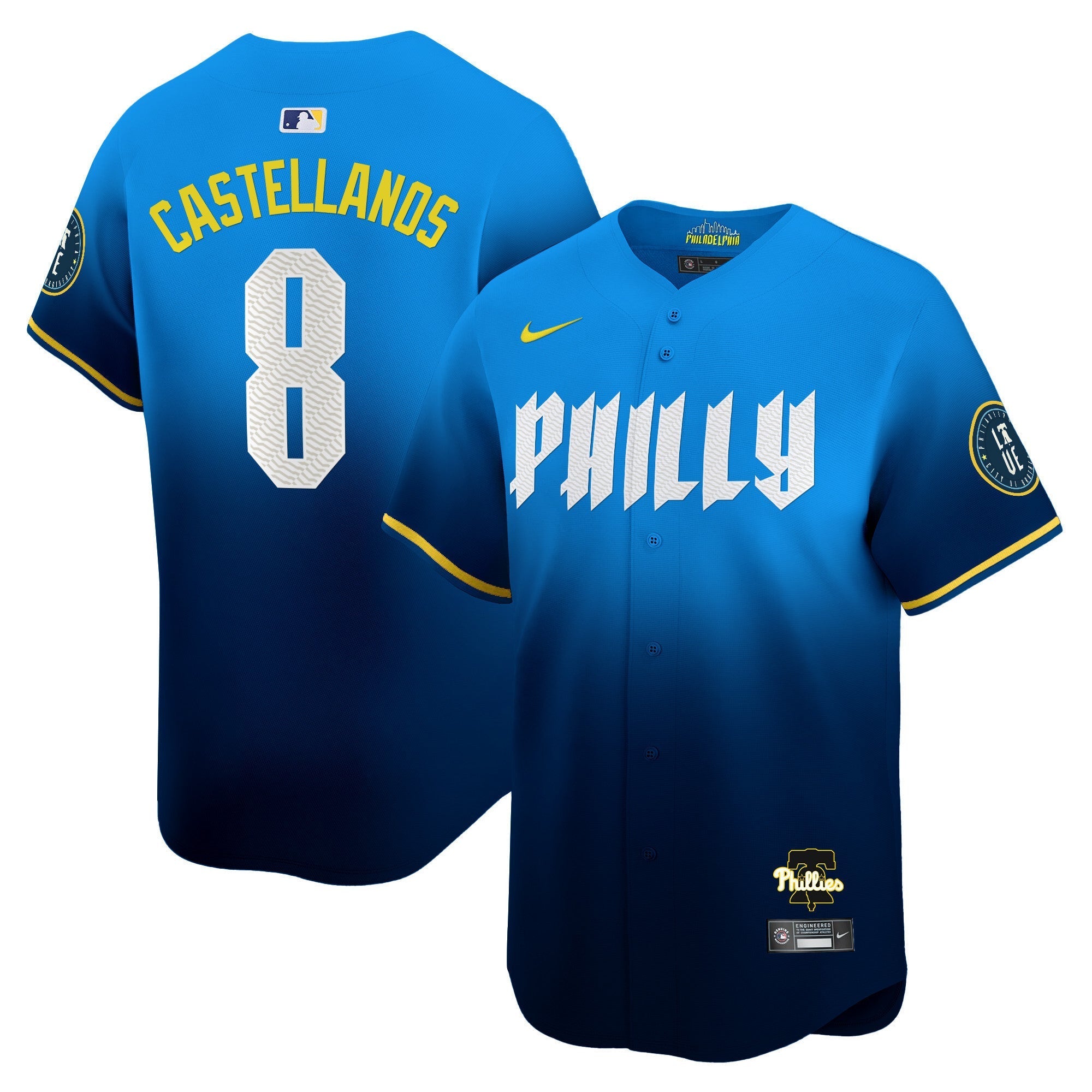 Men's Phillies 2024 City Connect Vapor Premier Limited Jersey - All Stitched