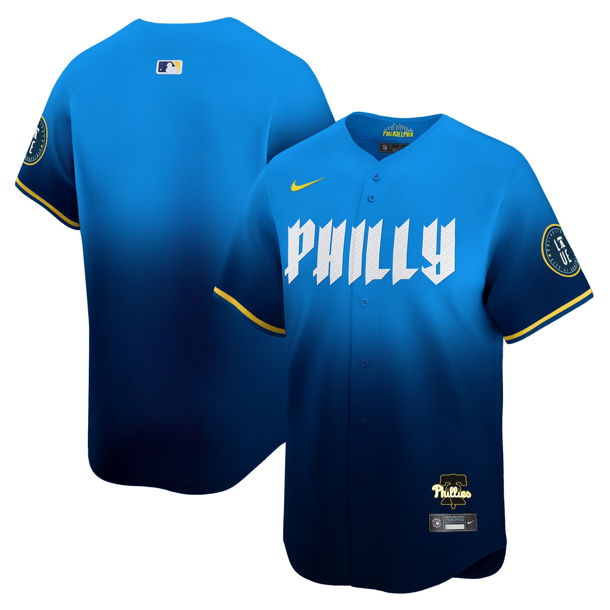 Men's Phillies 2024 City Connect Vapor Premier Limited Jersey - All Stitched