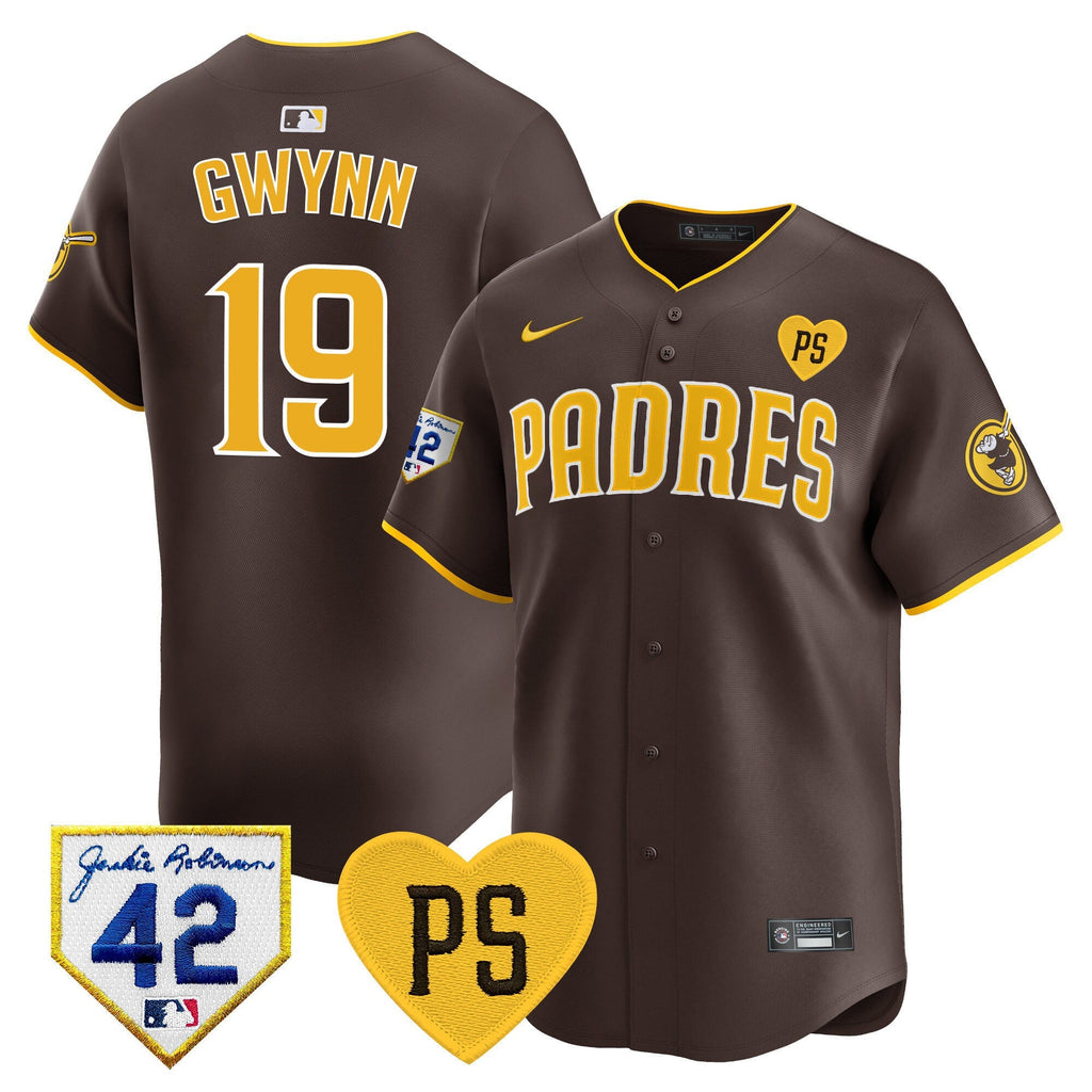 Men's Padres 2024 "for Peter" & Robinson Patch Vapor Premier Limited Jersey ?All Stitched