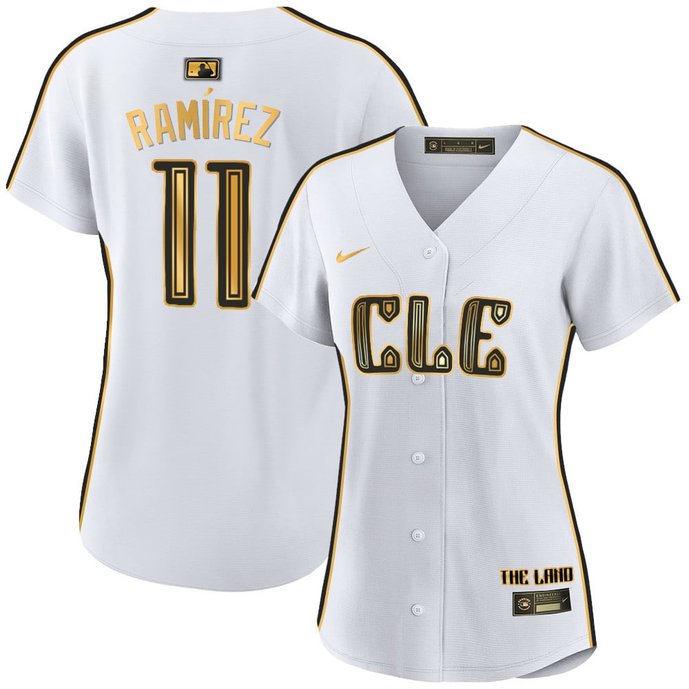 Women Cleveland Guardians Navy 2024 City Connect Limited Jersey TLA - Stitched