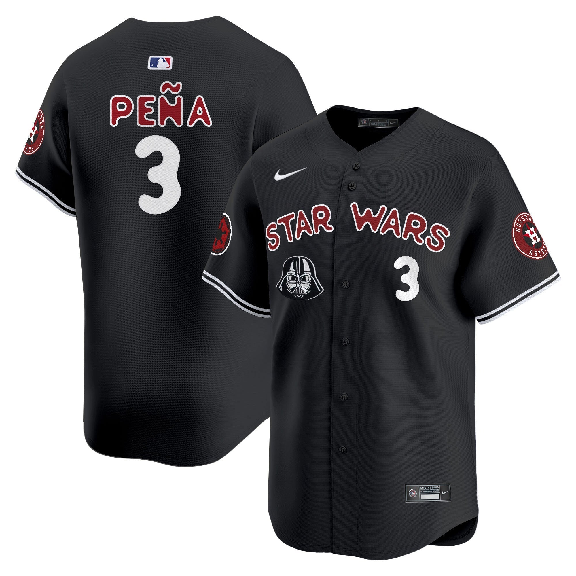 Men's Astros SW Vapor Premier Limited Jersey - All Stitched