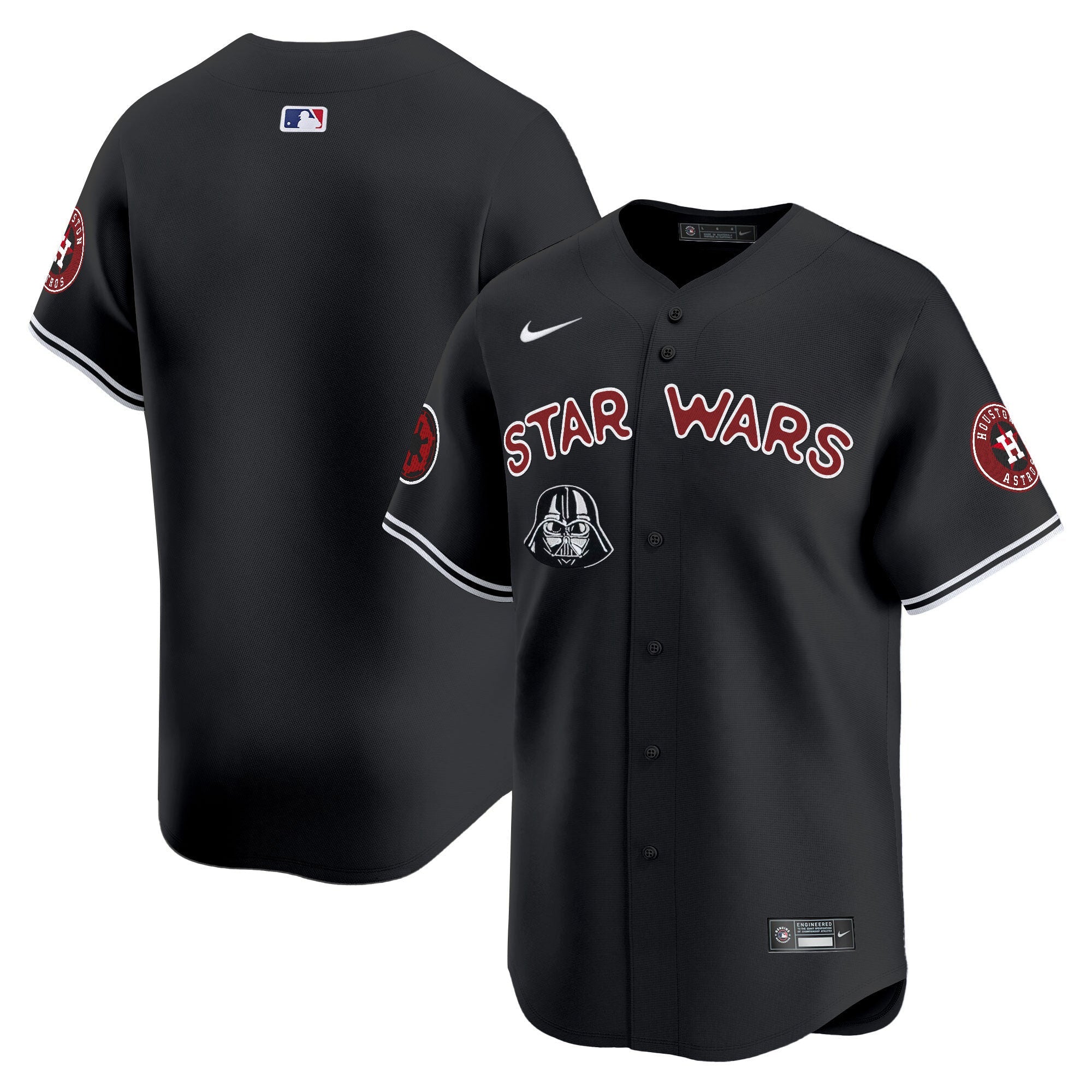 Men's Astros SW Vapor Premier Limited Jersey - All Stitched