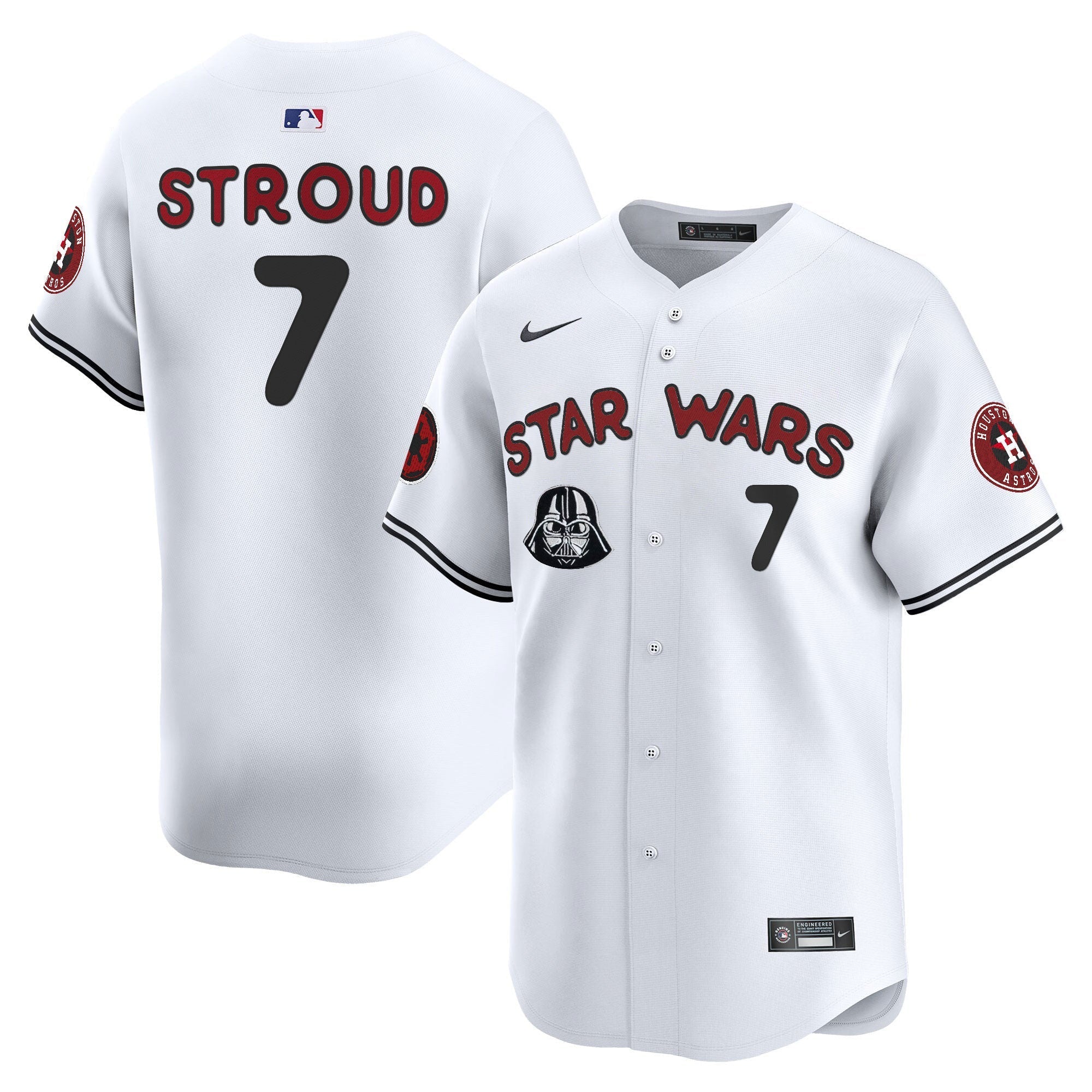 Men's Astros SW Vapor Premier Limited Jersey - All Stitched