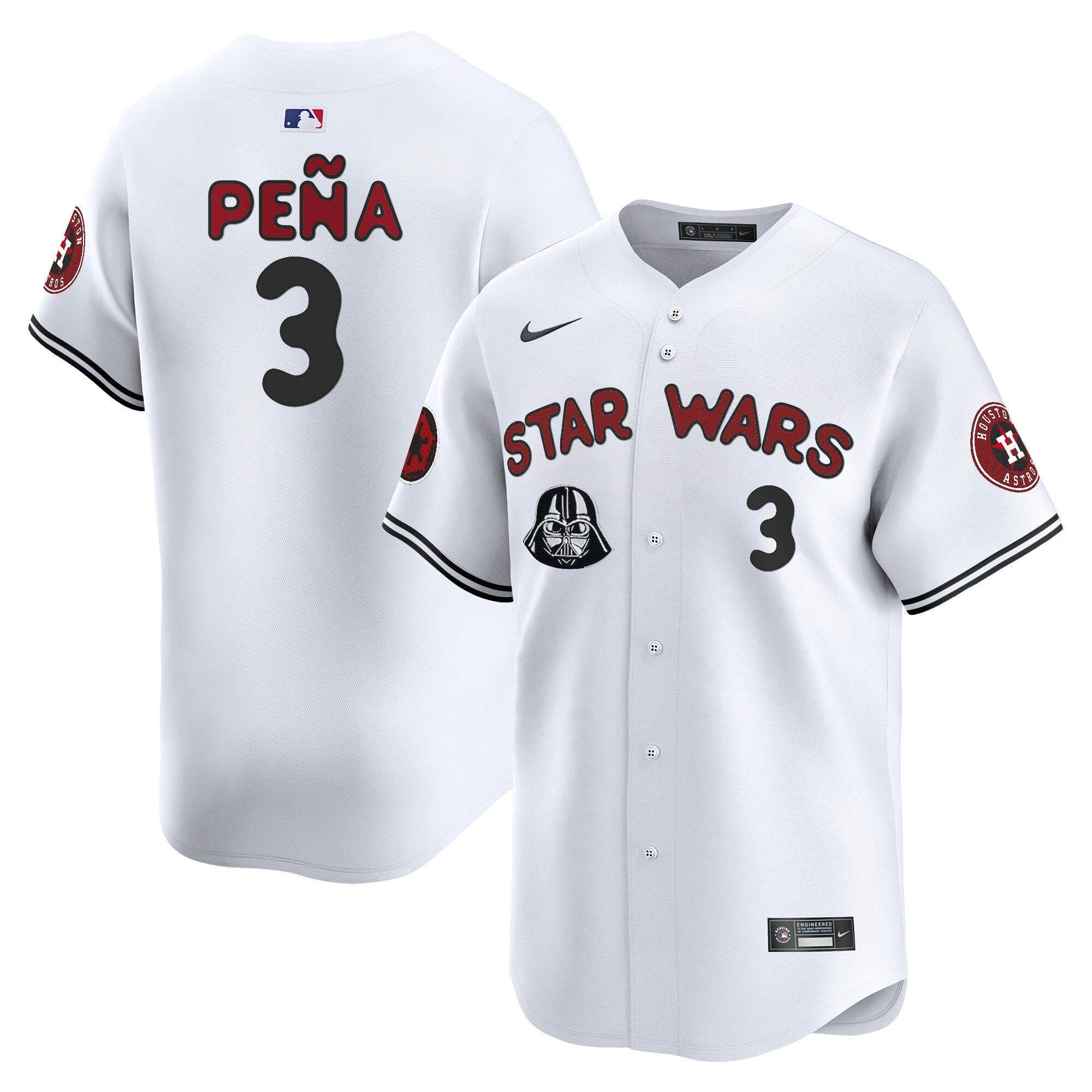 Men's Astros SW Vapor Premier Limited Jersey - All Stitched