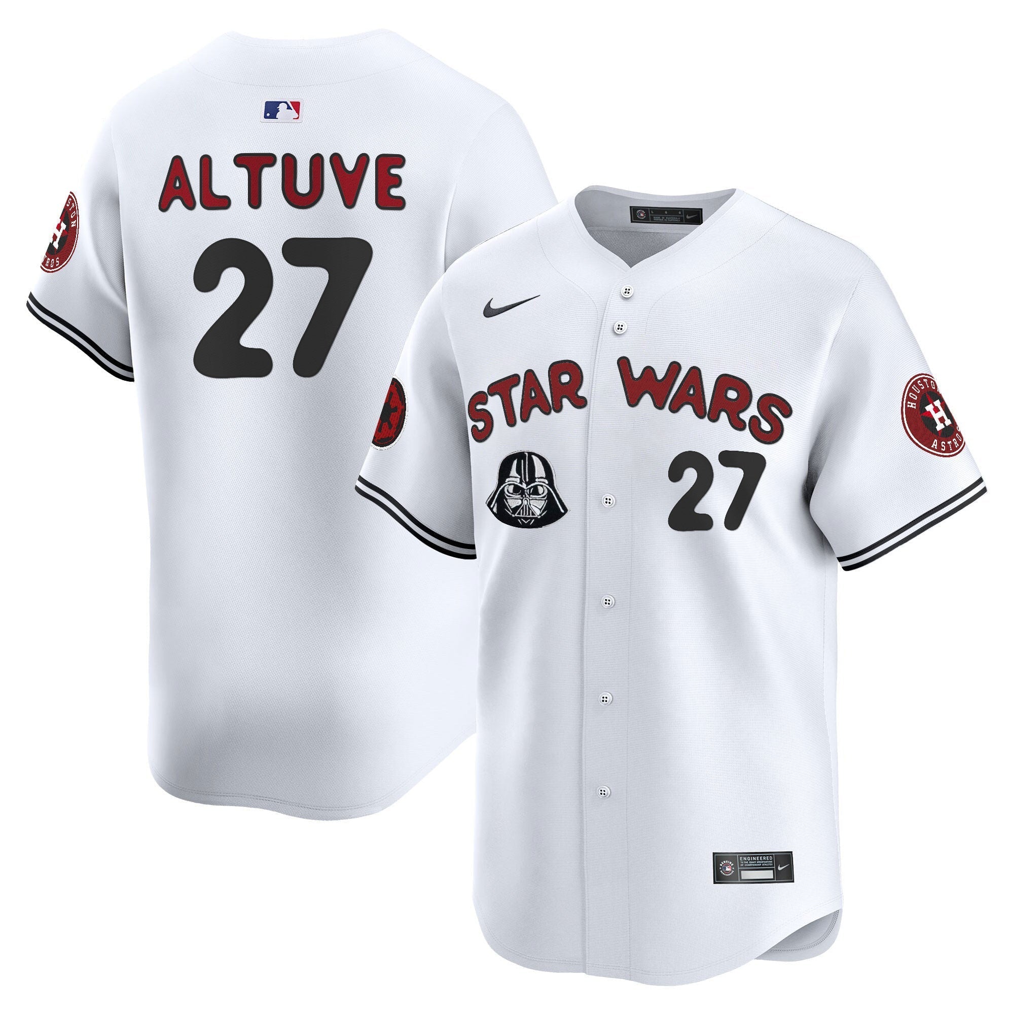 Men's Astros SW Vapor Premier Limited Jersey - All Stitched