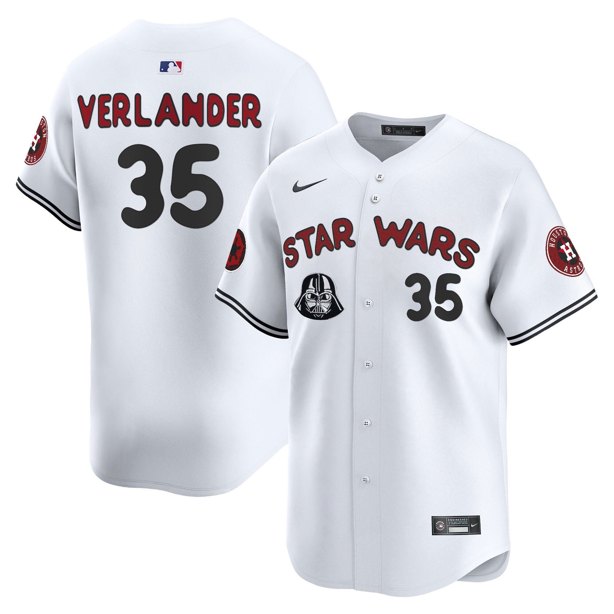 Men's Astros SW Vapor Premier Limited Jersey - All Stitched