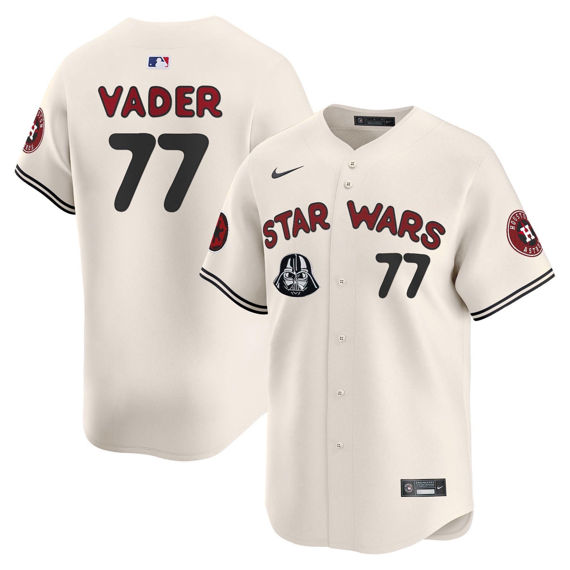 Men's Astros SW Vapor Premier Limited Jersey - All Stitched