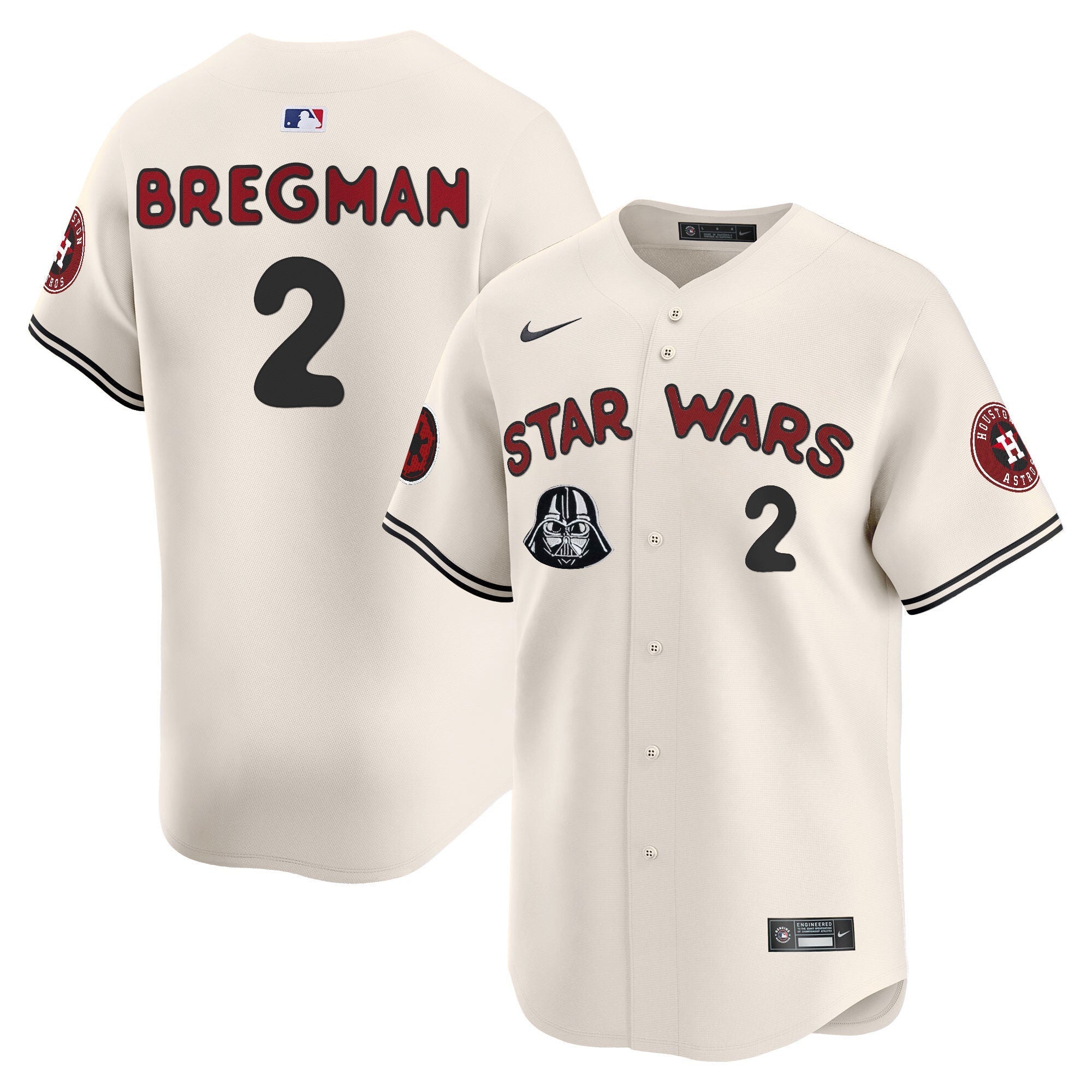 Men's Astros SW Vapor Premier Limited Jersey - All Stitched