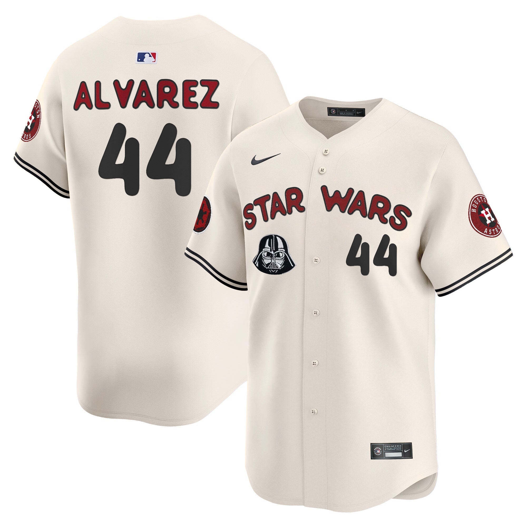 Men's Astros SW Vapor Premier Limited Jersey - All Stitched