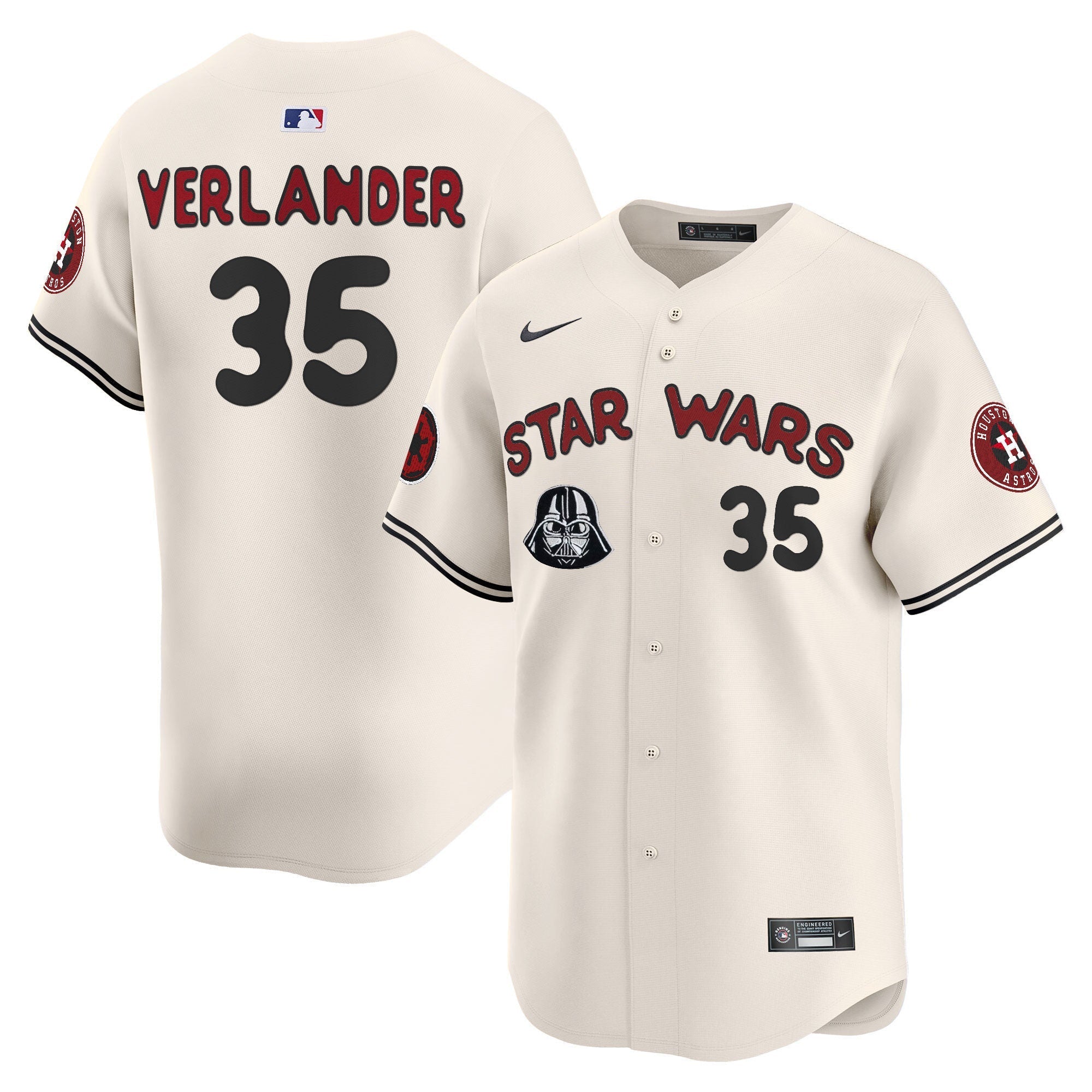 Men's Astros SW Vapor Premier Limited Jersey - All Stitched