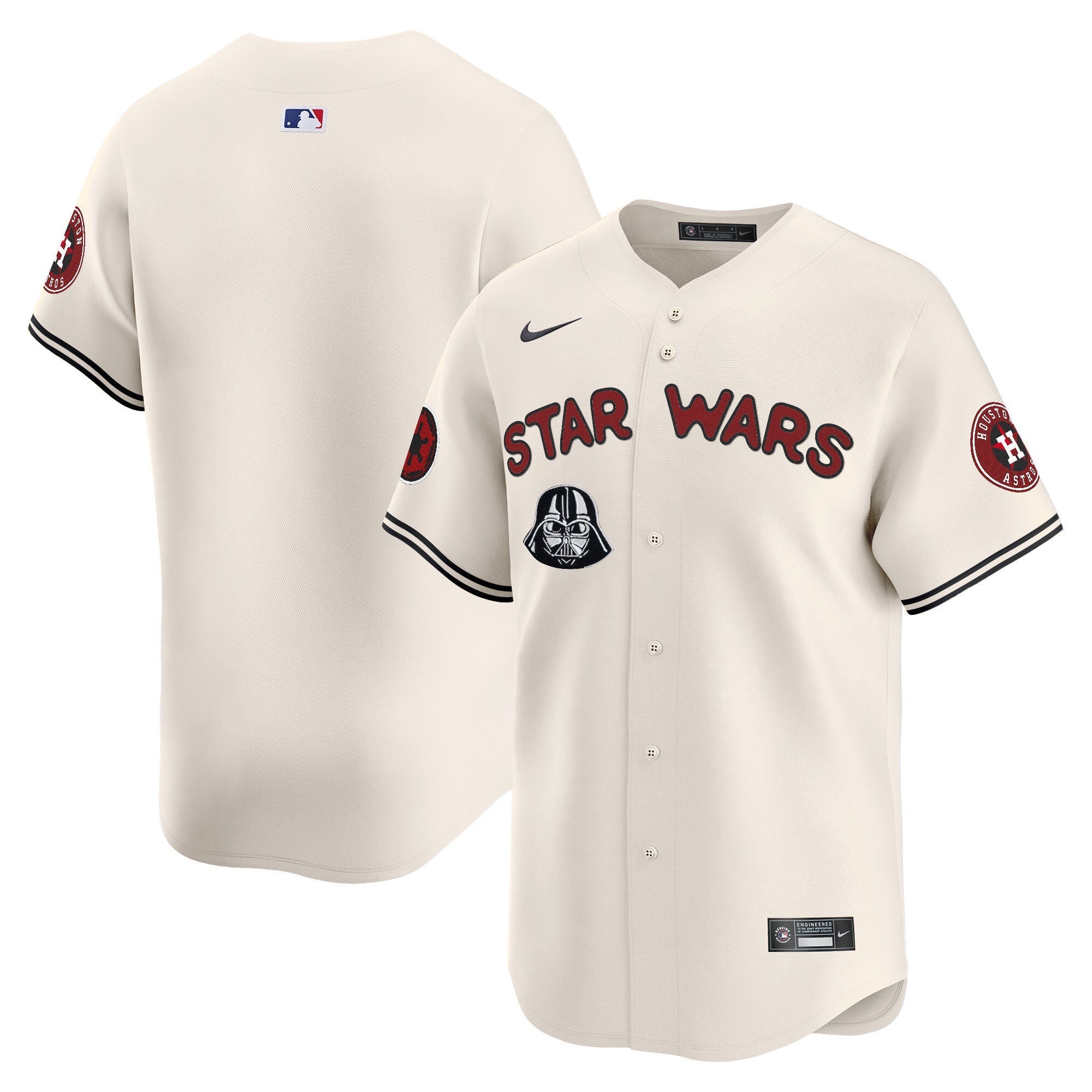 Men's Astros SW Vapor Premier Limited Jersey - All Stitched