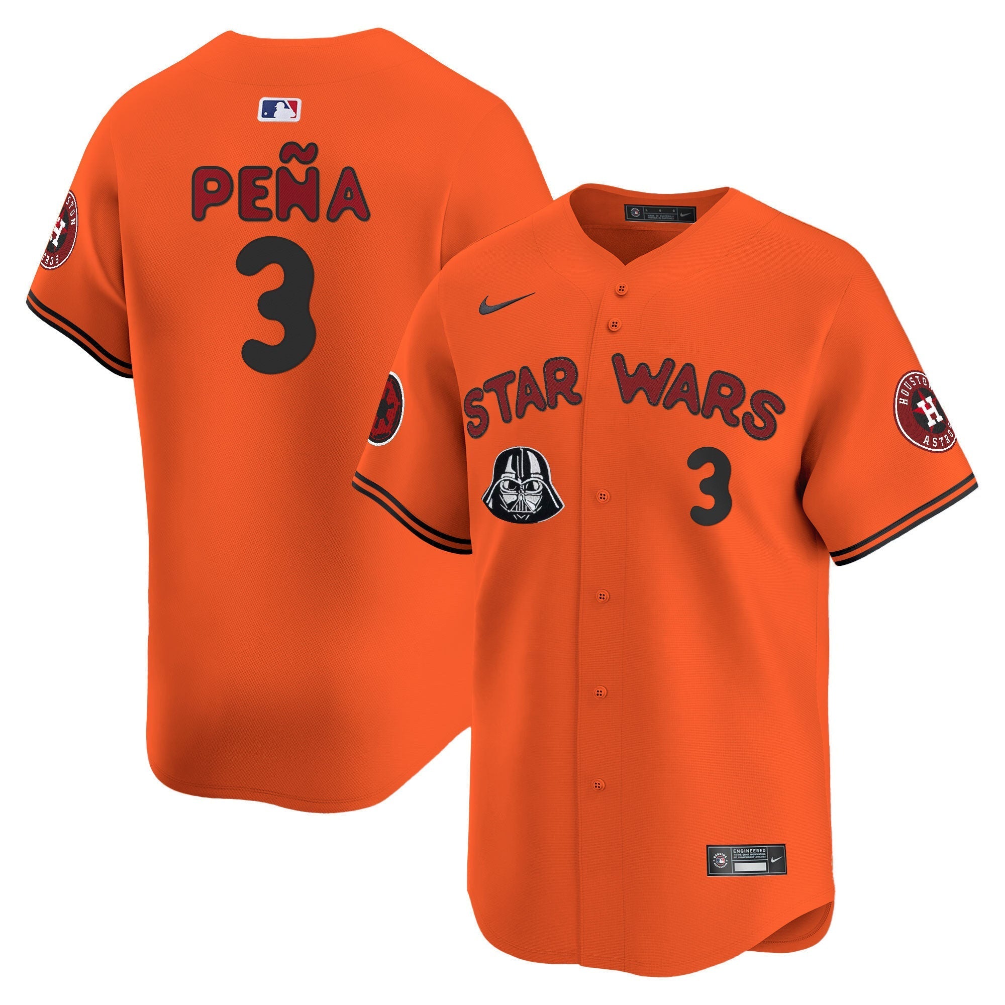 Men's Astros SW Vapor Premier Limited Jersey - All Stitched