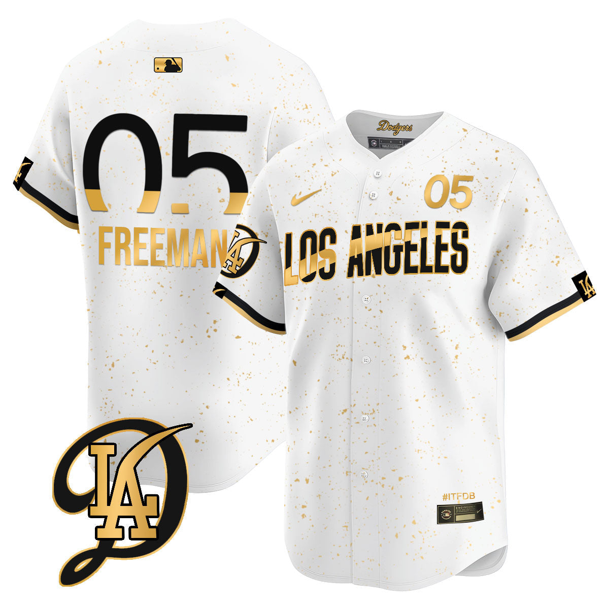 Men's Los Angeles Dodgers 2024 City Connect Limited Jersey - All Stitched