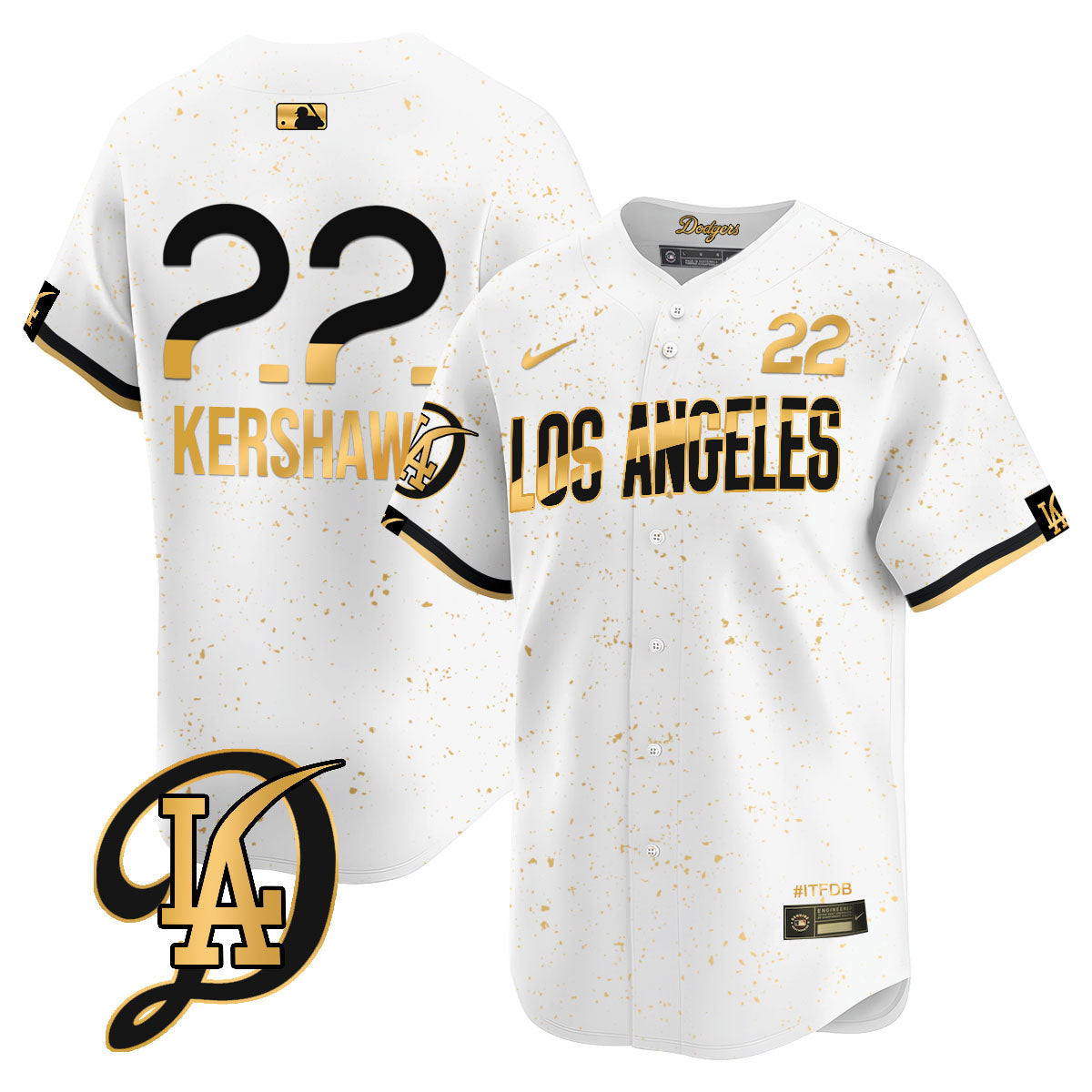 Men's Los Angeles Dodgers 2024 City Connect Limited Jersey - All Stitched