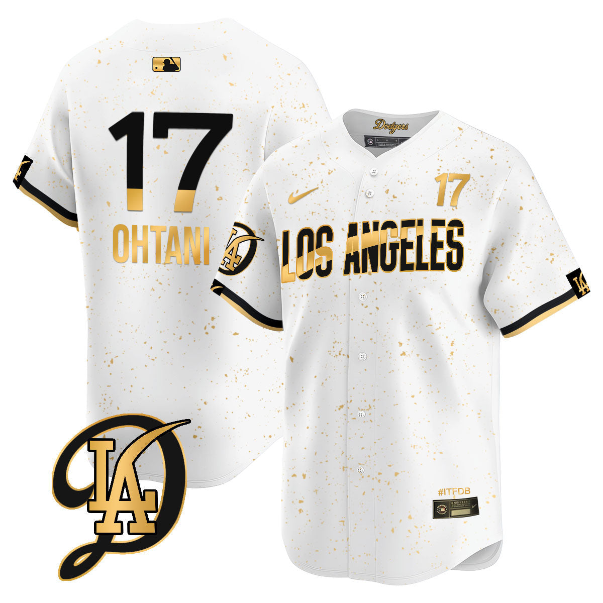 Men's Los Angeles Dodgers 2024 City Connect Limited Jersey - All Stitched