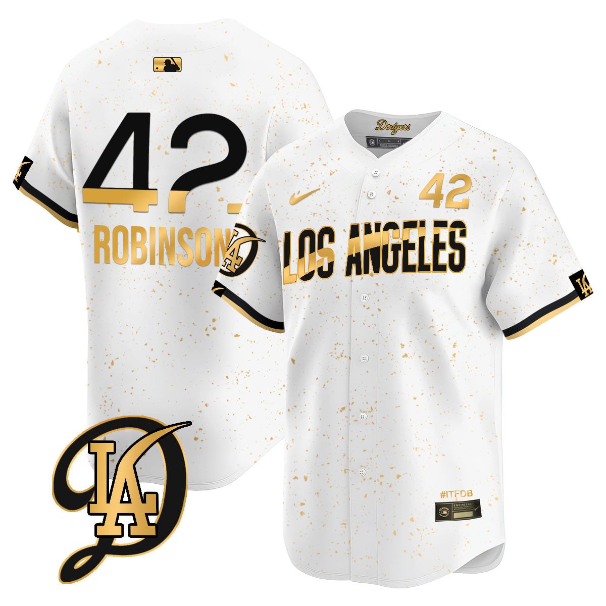 Men's Los Angeles Dodgers 2024 City Connect Limited Jersey - All Stitched