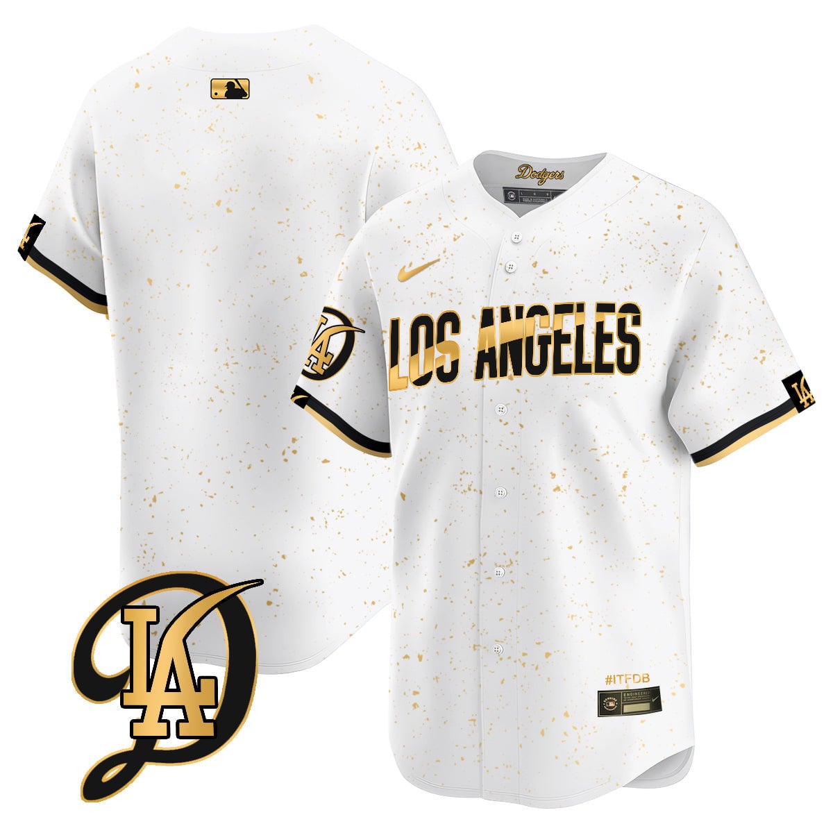 Men's Los Angeles Dodgers 2024 City Connect Limited Jersey - All Stitched