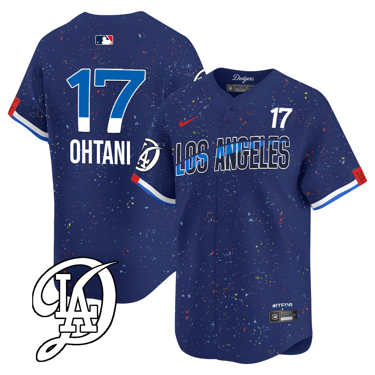 Men's Los Angeles Dodgers 2024 City Connect Limited Jersey - All Stitched