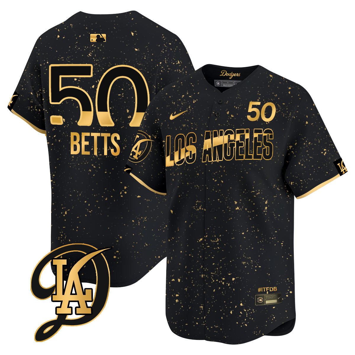 Men's Los Angeles Dodgers 2024 City Connect Limited Jersey - All Stitched