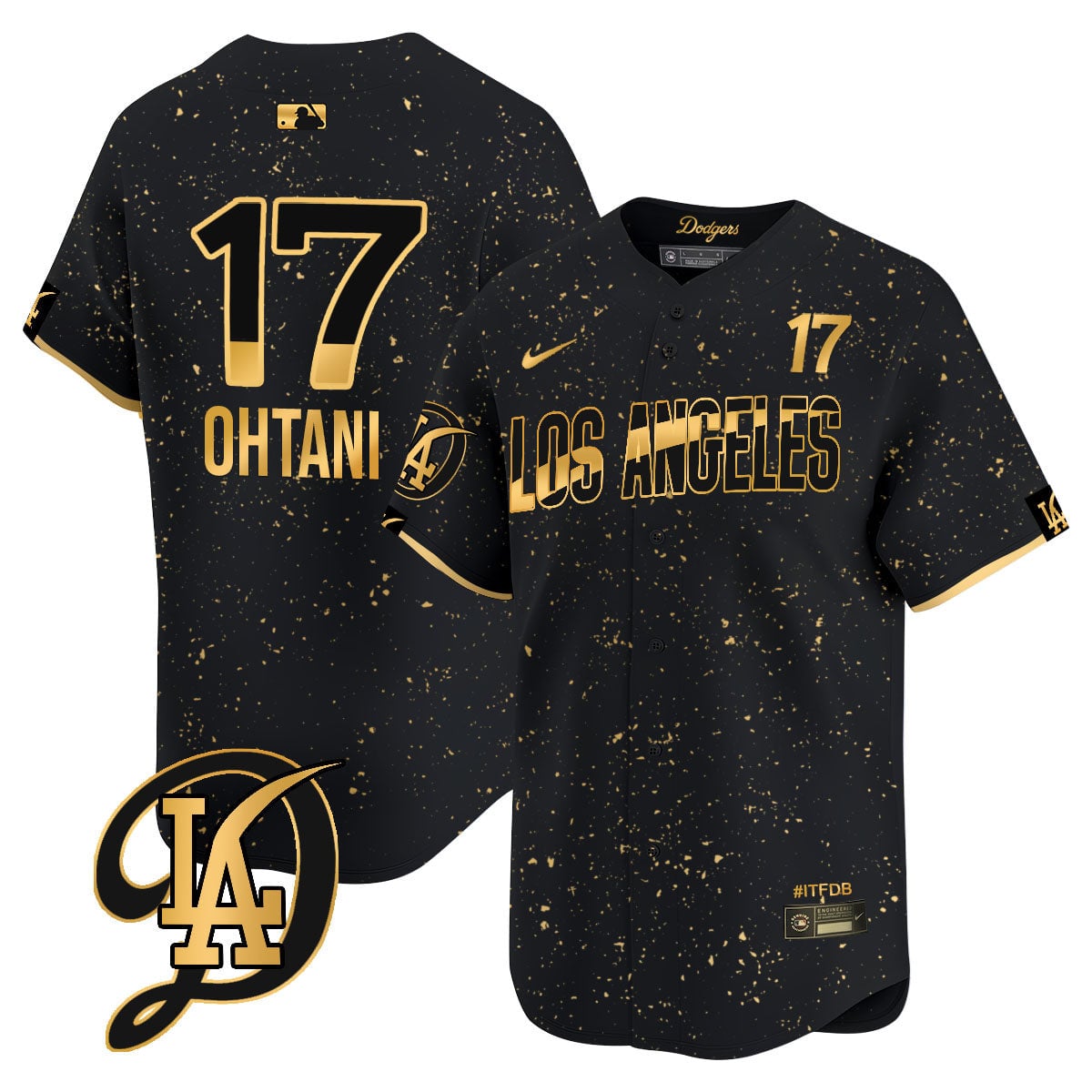 Men's Los Angeles Dodgers 2024 City Connect Limited Jersey - All Stitched