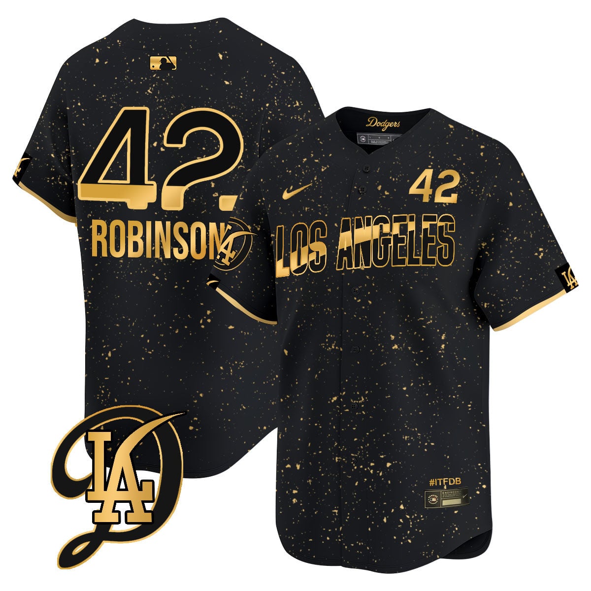 Men's Los Angeles Dodgers 2024 City Connect Limited Jersey - All Stitched