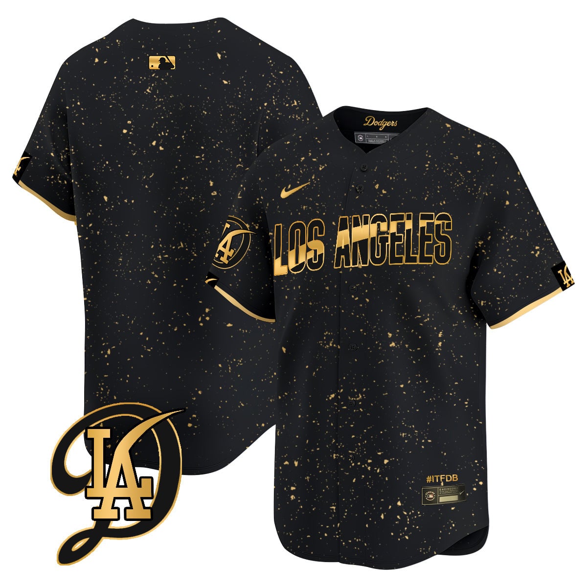 Men's Los Angeles Dodgers 2024 City Connect Limited Jersey - All Stitched