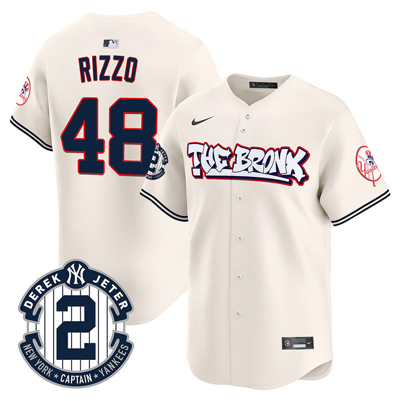 Men's New York Yankees The Bronx Graffiti Vapor Premier Limited Jersey V2 - All Stitched