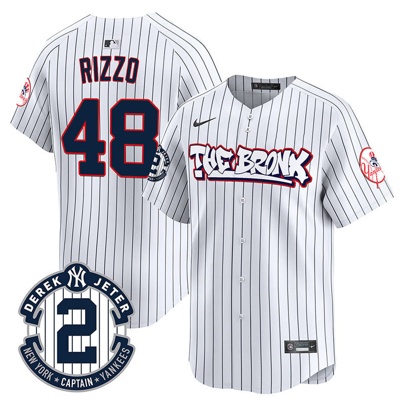Men's New York Yankees The Bronx Graffiti Vapor Premier Limited Jersey V2 - All Stitched