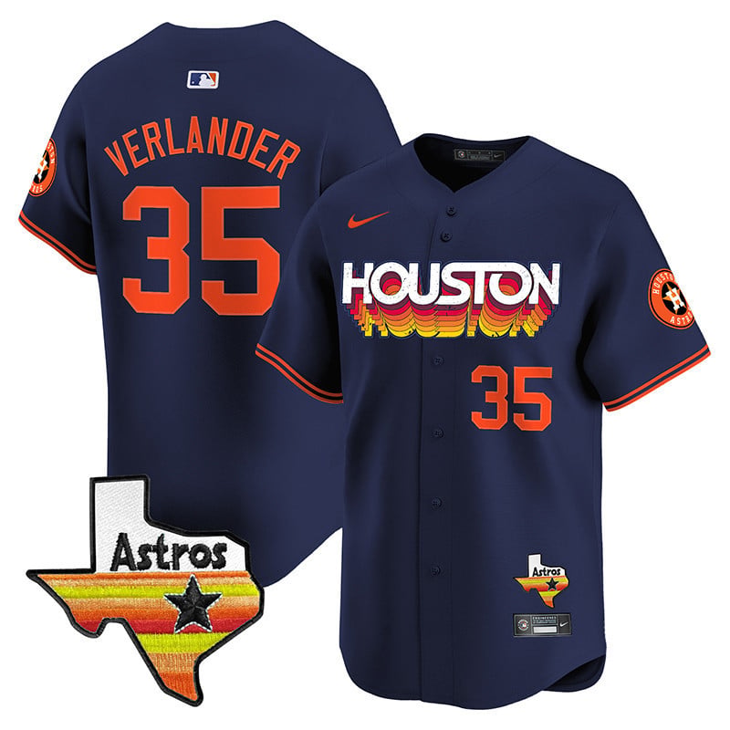 Men's Astros Throwback Style Vapor Premier Limited Jersey - All Stitched