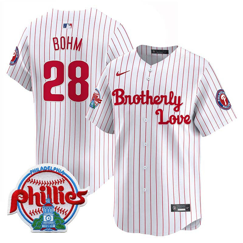 Men's Phillies Brotherly Love Vapor Premier Limited Jersey - All Stitched